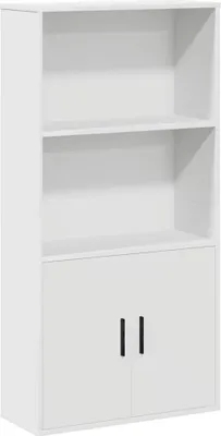 Immagine prodotto di vidaXL Libreria bianca 60x24x120 cm Materiale a base di legno