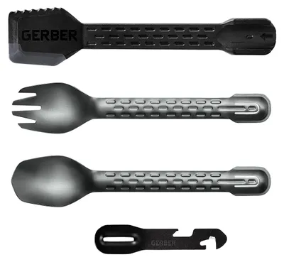 Produktbild von Gerber Compleat Onyx Campingbesteck - Black/Silver (+)