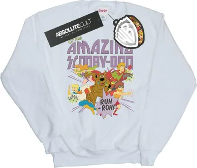 Produktbild von Scooby Doo - "The Amazing Scooby" Sweatshirt für Herren BI1981 (L) (Weiß)