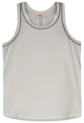 Immagine prodotto di Maglietta senza maniche Wilson Team, colore bianco, taglia L, per bambini