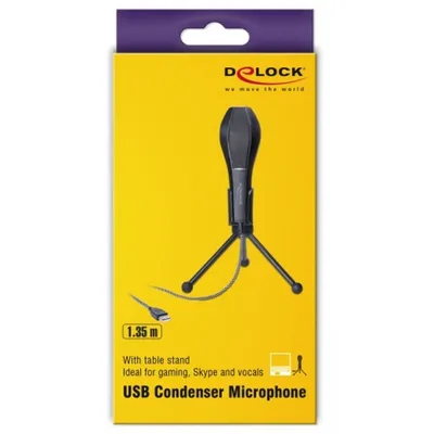 Obrázok produktu pre DeLOCK 65939, Konferenčný mikrofón, -38 dB, 50 - 16000 Hz, 2200 ohm, 16 bit, 44,1 kHz