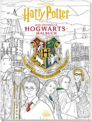 Obrázek produktu pro Aus den Filmen zu Harry Potter: Das offizielle Hogwarts-Malbuch