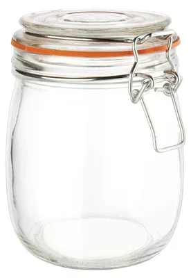 Produktbild von Vogue – P491 Einmachglas, Deckel mit Bügelverschluss und Gummidichtung, 750 ml