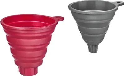 Immagine prodotto di WESTMARK Trichter-Set Silikon 2teilig rot + grau 1 Stck. 106760 (EKB)