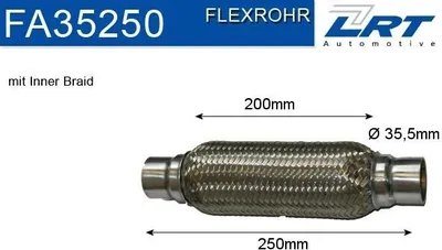 Produktbild von LRT FA35250 Flexrohr Abgasanlage Auspuffrohr