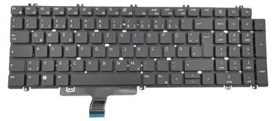 Produktbild von Trade-Shop Original Laptop-Tastatur Deutsch QWERTZ mit Hintergrundbeleuchtung kompatibel mit Dell Latitude 3540 E3540 5520 P104F 5521 5530 5531 5540
