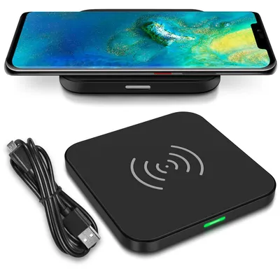 Produktbild von QI Wireless Schnell Ladegerät Huawei Mate 20 Pro Kabellos Induktives Ladestation