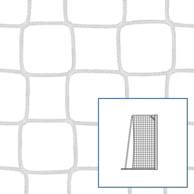 Produktbild von Sport-Thieme Kleinfeld-Fußballtornetz "80/150 cm", Weiß