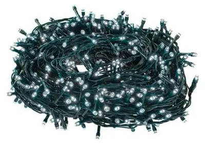 LED-Lichterkette, 500 kalte Lampen, 150 cm, für Weihnachten