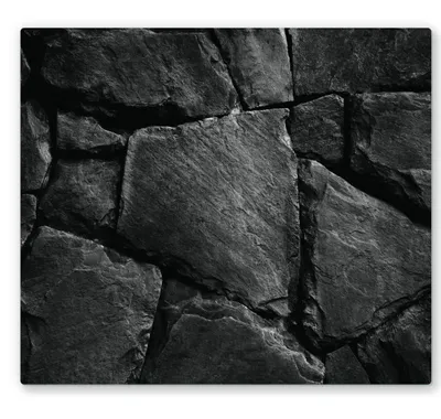 Produktbild von Herdabdeckplatte für Glaskeramik-Kochfelder - Gehärtetes Glas Schneideplatte, Schwarzer Stein, 60cm x 52cm