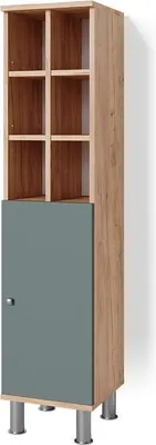 Zdjęcie produktu dla Szafka łazienkowa Vicco Fynn Zielony 30 x 130.6 cm duże drzwi, Model 37230