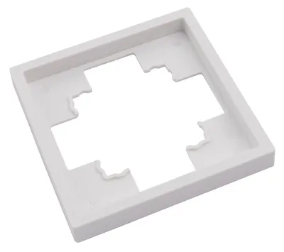 Produktbild von Rahmen McPower "Shallow", 1-fach, weiß, matt