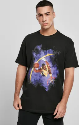 Produktbild von Mister Tee T-Shirt Basketball Clouds 2.0 Oversize Tee Black-L