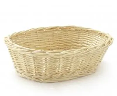Immagine prodotto di ROYAL NORFOLK Cestino ovale in rattan cm 19x25xh7