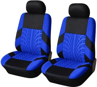 Produktbild von Auto-Set mit Sitzbezügen für Vordersitze, blau, universell, für Auto und Bestellwagen
