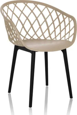 Produktbild von hjh OFFICE Schalenstuhl BEGIO Kunststoff Esszimmerstuhl Küchenstuhl, Pflegeleichter Stuhl mit Schalensitz