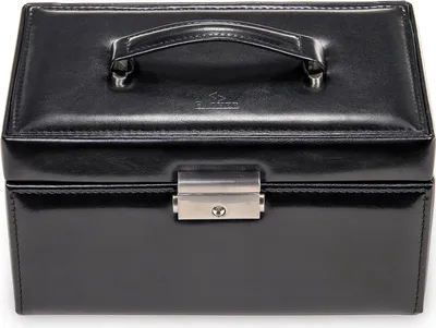 Produktbild von Sacher Schmuckschatulle New Classic Jewellery Case Eva Black schwarz