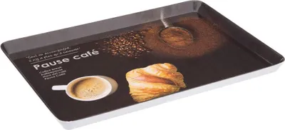 Image de Plateau 30 x 22 cm « black edition » noir - 5 five simply smart