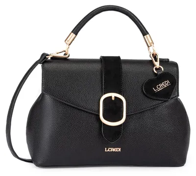 Immagine prodotto di L.CREDI borsa a tracolla borsetta Solenn.ai Handbag Black nero