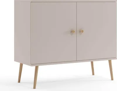Produktbild von Kommode Bolea 2D 100 cm mit Türen - kaschmir