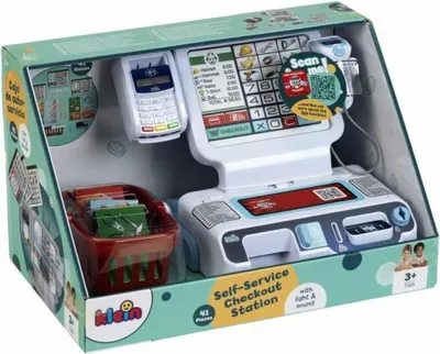 Image de Caisse enregistreuse libre-service - KLEIN - 7265 - Avec fonctions et accessoires - À partir de 3 ans