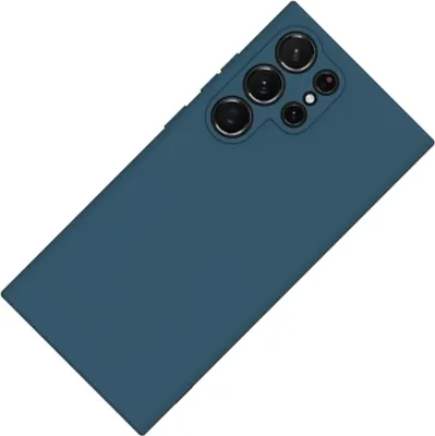 Produktbild von Beline Silikonhülle Samsung S23 Ultra S918 Blau/Blau