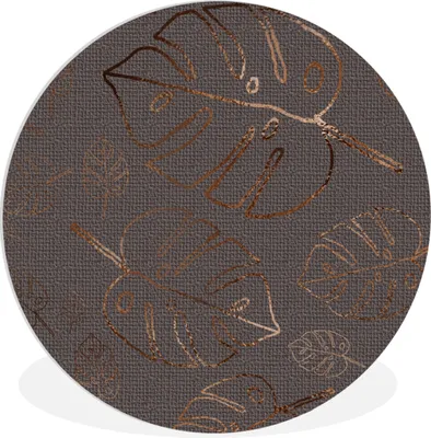 Produktbild von MuchoWow® - Schlafzimmer - Bilder - Der Kreis - Kunst für die Wohnung - Plastik - Kunstdruck - Wandbild