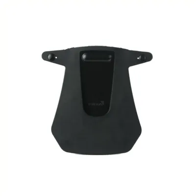 Image de Bibia Bavette Clic Moderne 16 x 13,5 cm Caoutchouc Noir
