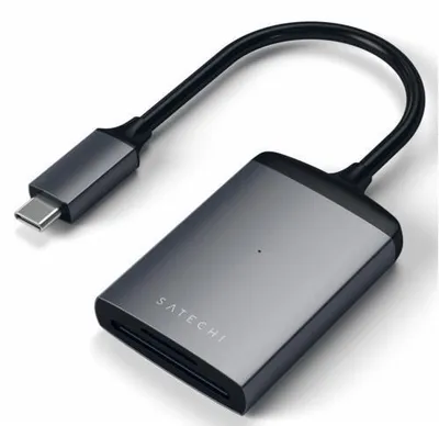 Obrázek produktu pro Satechi ST-TCU3CRM, MicroSD (TransFlash), SD, ed, 312 Mbit/s, Hlink, 2020/2019/2018/2017/2016 MacBook Pro, 2020/2018 MacBook Air, 2020/2018 iPad Pro, 2019/2017 iMac,..., USB 2.0 Type-C