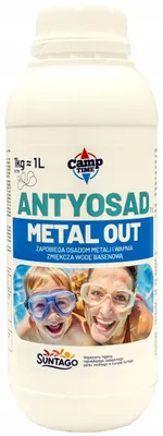 Produktbild von Pool Antikalk- und Metallbinder Flüssig 1L für klares Schwimmbadwasser