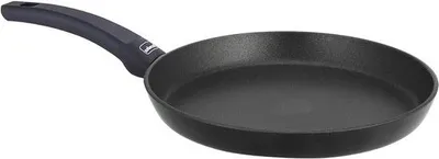 Produktbild von 24 cm Aluminium-Crêpe-Pfanne für Crêpes und Pfannkuchen - Aluminium - Backofenfest - Antihaftbeschichtung
