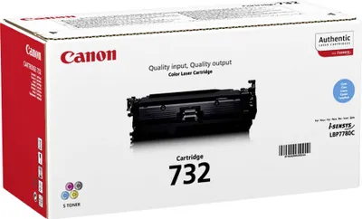 Produktbild von Canon Toner Cartridge 732 C cyan