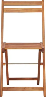 Produktbild von "2026 Aktion"Outdoor-Stuhl/Picknickstuhl - Outdoor-Bistrostühle 2er Set - Gartensessel - Massivholz Akazie - 40x51x80 cm DEMöbel 3775509