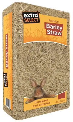 Produktbild von Extra Select Gerstenstroheinstreu – weiche Tierstreu für Kaninchen, Schildkröten