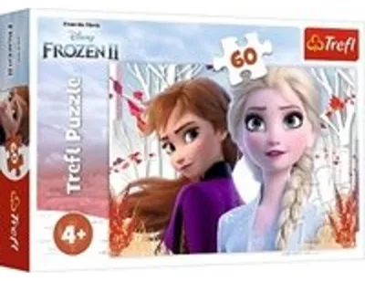 Produktbild von Trefl The enchanted world of Anna and Elsa, 60 Stück(e), Cartoons, 4 Jahr(e)