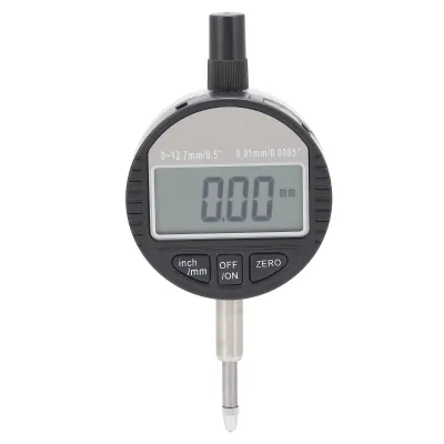 Zdjęcie produktu dla Wskaźnik zegarowy, miernik zegarowy, elektroniczny miernik zegarowy, cyfrowy wskaźnik zegarowy, narzędzie pomiarowe, materiały zewnętrzne