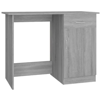 Produktbild von Schreibtisch Grau Sonoma 100x50x76 cm Holzwerkstoff
