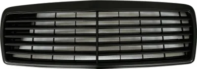 Produktbild von Kühlergrill Grill Gitter Schwarz mit Rahmen für Mercedes W210 / S210 ab