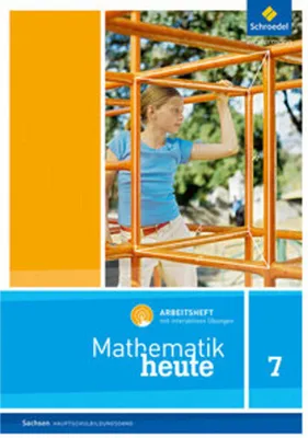 Obrázek produktu pro Mathematik heute 7. Arbeitsheft mit interaktiven Übungen. Sachsen