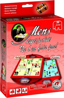Obrázok produktu pre Mens Erger Je Niet 12762, Stolová hra, Závod, 4 rok / roky, Cestovná edícia, 30 min, 30 min