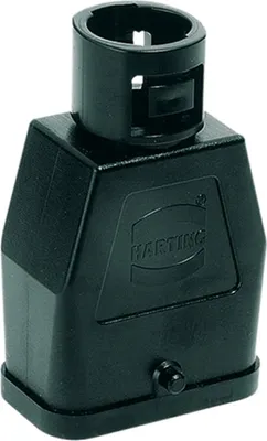 Immagine prodotto di HARTING Han Q Contenitore a manicotto per tubo corrugato 18,0 mm, 1 uscita cavo diritta, per 1 staffa (nella parte inferiore) - 1 pezzo