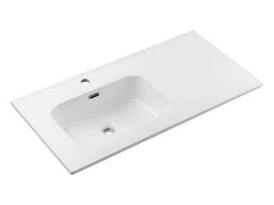 Produktbild von Comad Möbelwaschbecken GO 2, 90 cm, Weiß, Keramik