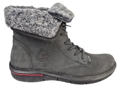 Produktbild von Waldläufer Hadessa Schnürstiefel Grau : 40