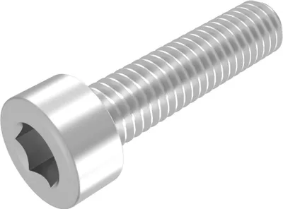 Produktbild von SECCARO Zylinderschraube M4 x 16 mm, Edelstahl V2A VA A2, DIN 912 / ISO 4762, Innensechskant, Vollgewinde, 20 Stück