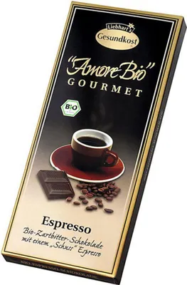 Produktbild von Espresso-Zartbitter Schokolade 100g