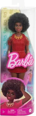 Produktbild von Barbie Fashionistas HRH18, Modepuppe, Weiblich, 3 Jahr(e), Junge/Mädchen, 298 mm, 174 g