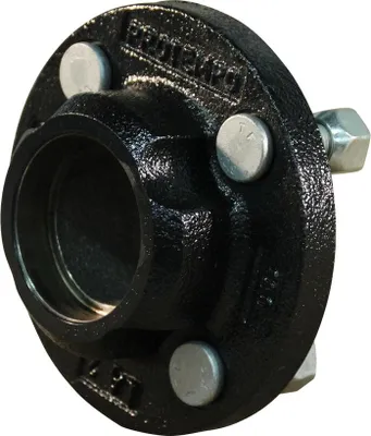 Knott Ungebremste Nabe 56/100/4 Flansch Ø130 6B0534.001+MUTTER