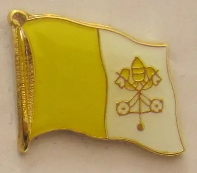 Produktbild von Pin Anstecker Flagge Fahne Vatikan
