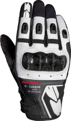 Immagine prodotto di Guanti da moto Spidi G-Carbon, nero/bianco, M