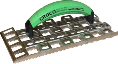 Produktbild von CROCOMAX-Schleifraspel 280 x 140 x 15 mm Raspel Gitter-Rabott Putzhobel Schleif-Raspel für Weichfaserplatten Holzfaserplatten Styrodure Lamelle Sandstein Abschleifender Zementfugenreste